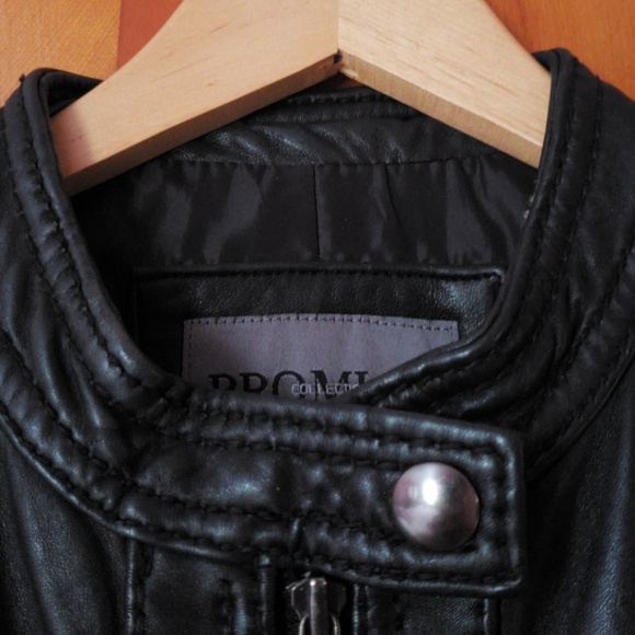 Leather Motorcycle Jacket - Picture 5 of 8